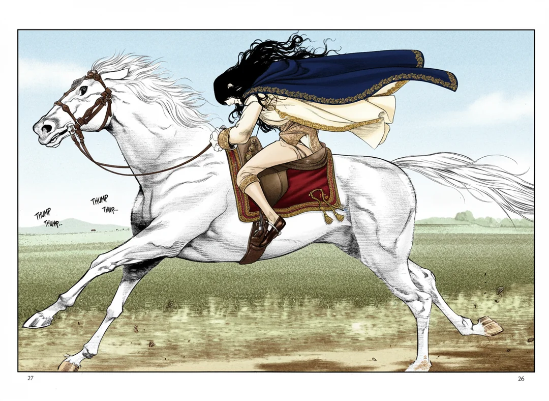 Generated colorized manga